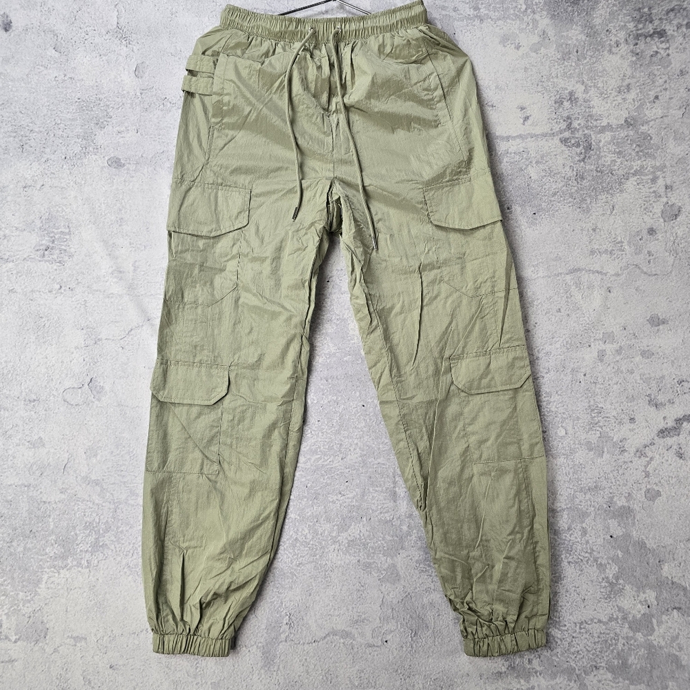 Forever 21 Sage Cargo Jogger Pants